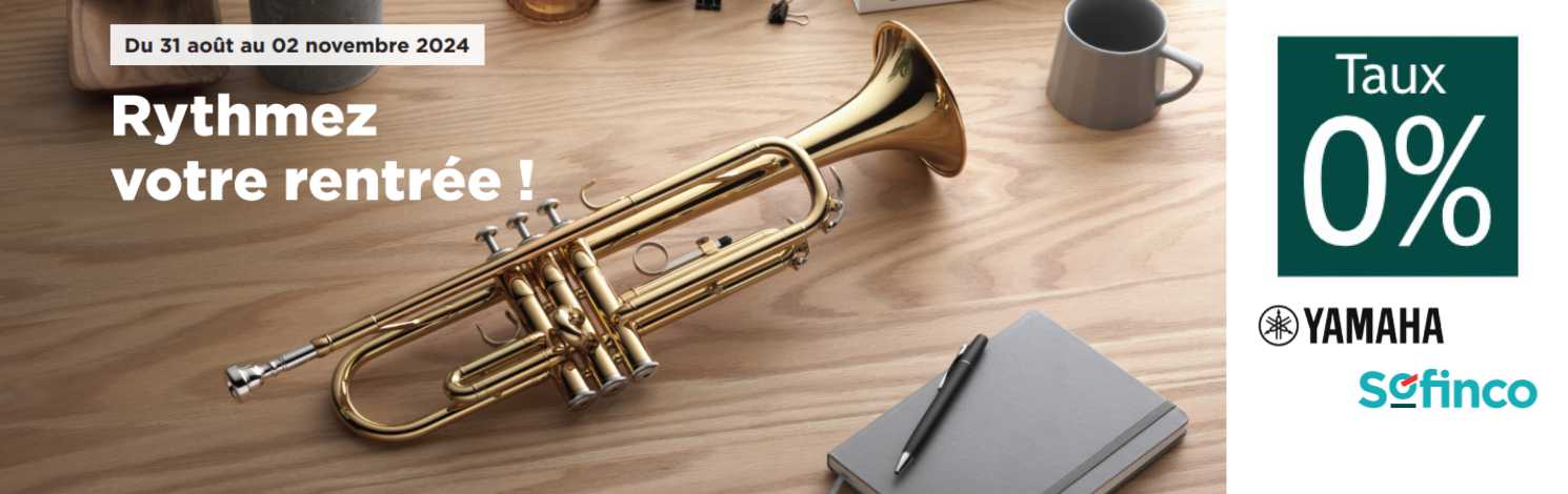 Financez votre instrument YAMAHA en 10, 12, 20 ou 24X et SANS FRAIS !